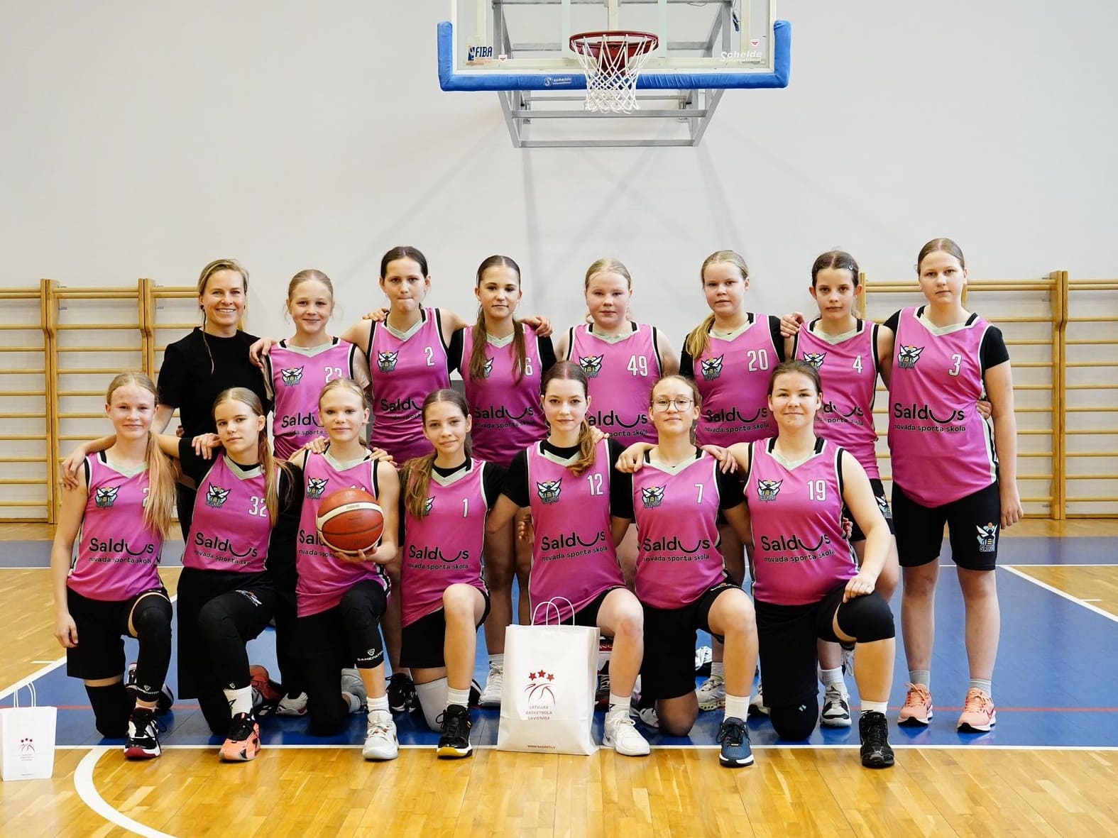 Panākumi mūsu basketbolistēm