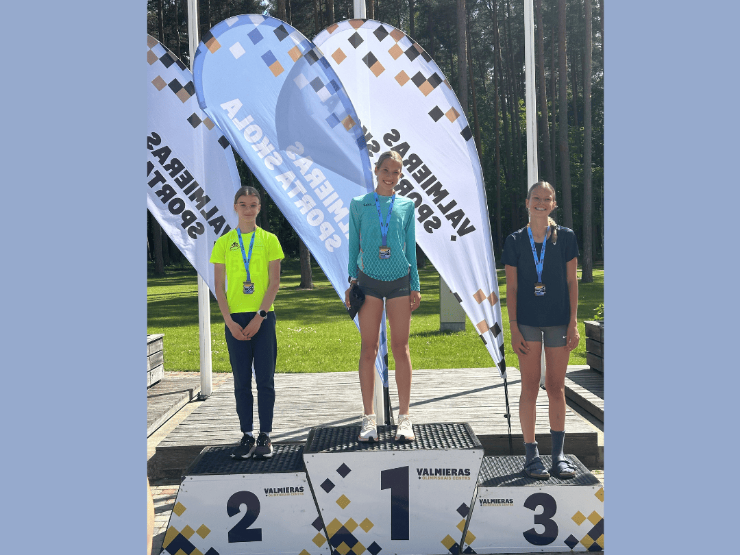 U 14 grupas vieglatlētes kvalificējas Latvijas čempionātam!