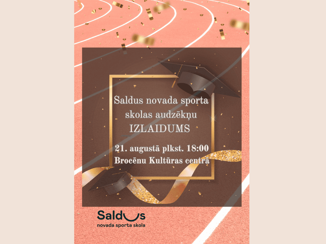 Saldus novada sporta skolas audzēkņu izlaidums