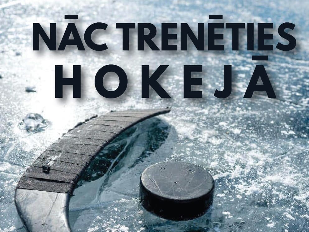 Nāc trenēties hokejā!
