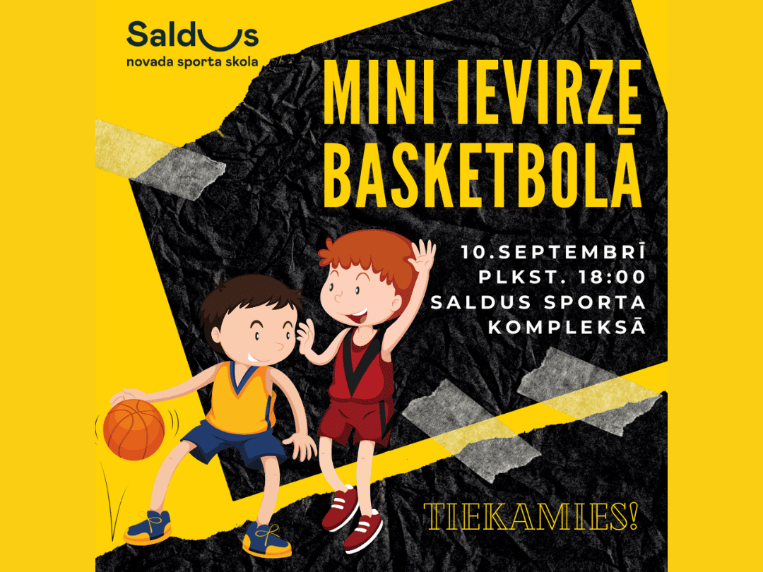 Mini ievirze basketbolā!