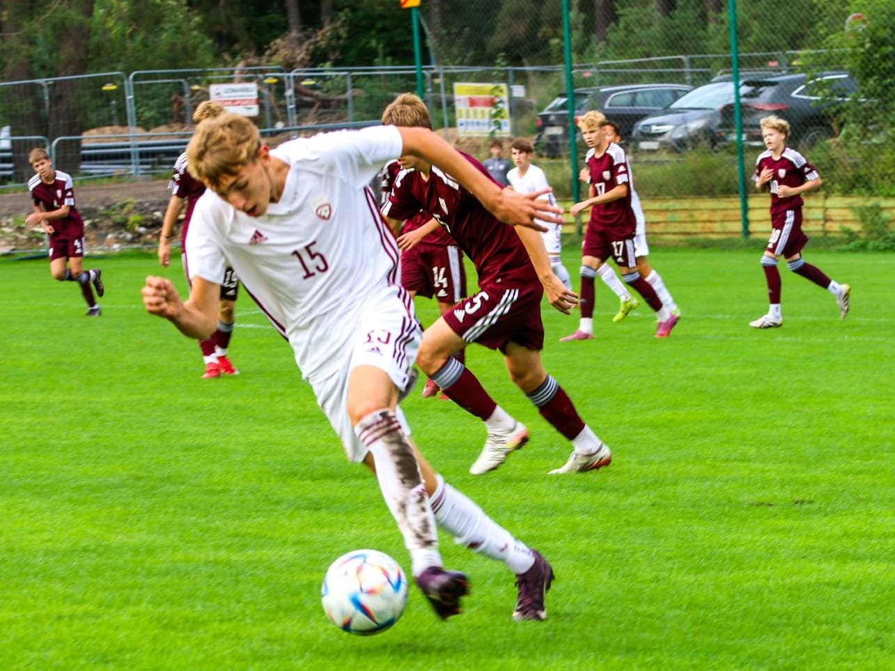Latvijas U 14 futbola nometne