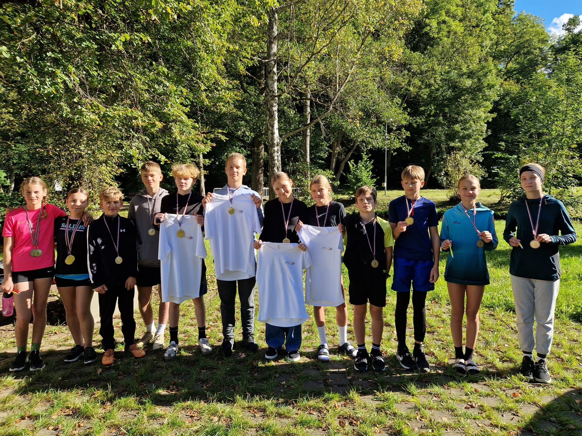 Norisinājušās “Rudens krosa stafetes”