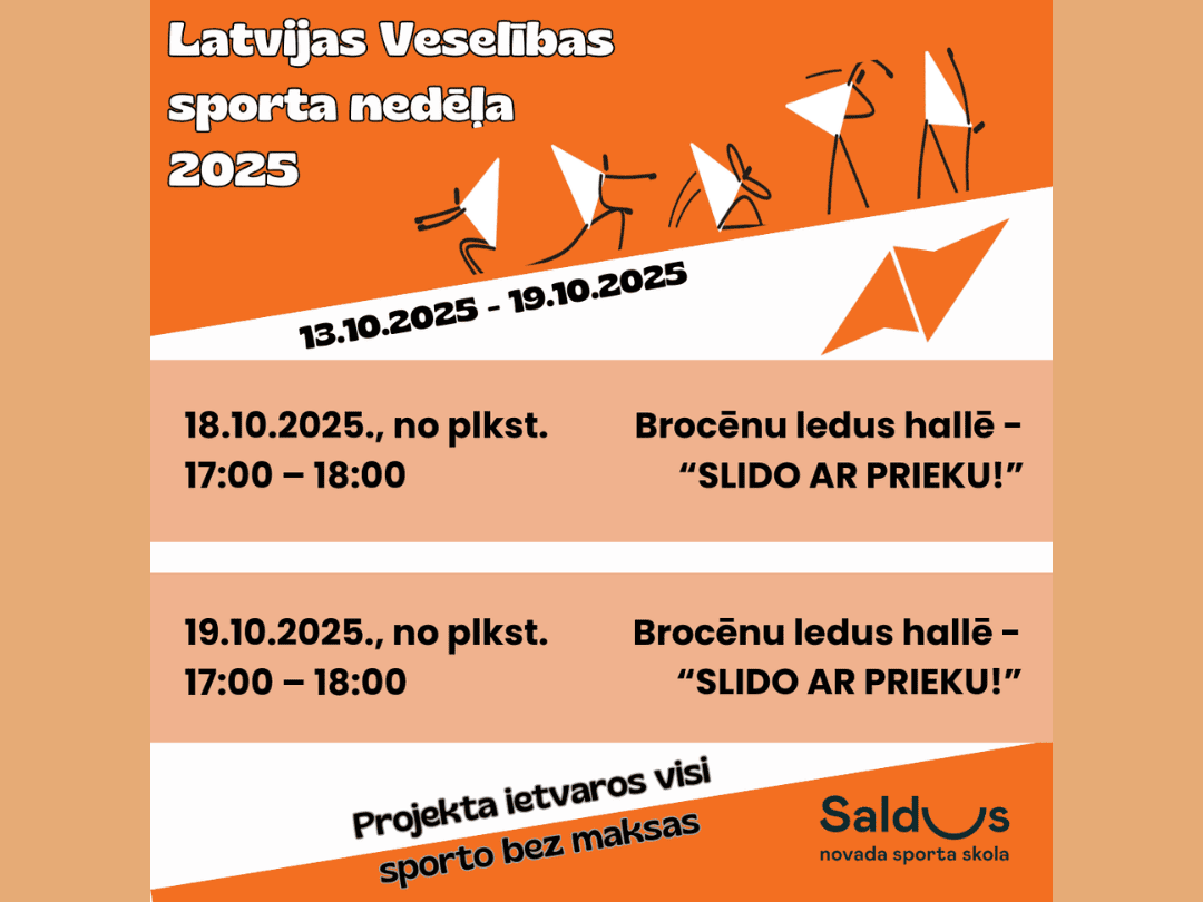 Brocēnu ledus hallē-“SLIDO AR PRIEKU!”
