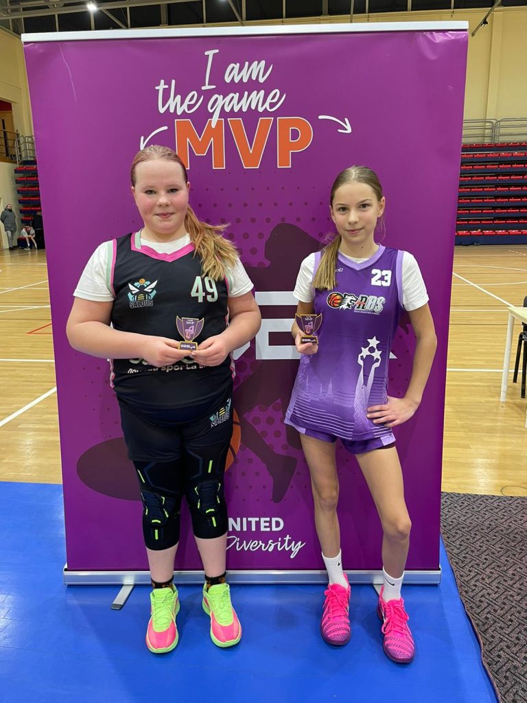 spēlētājas ar MVP kausiem