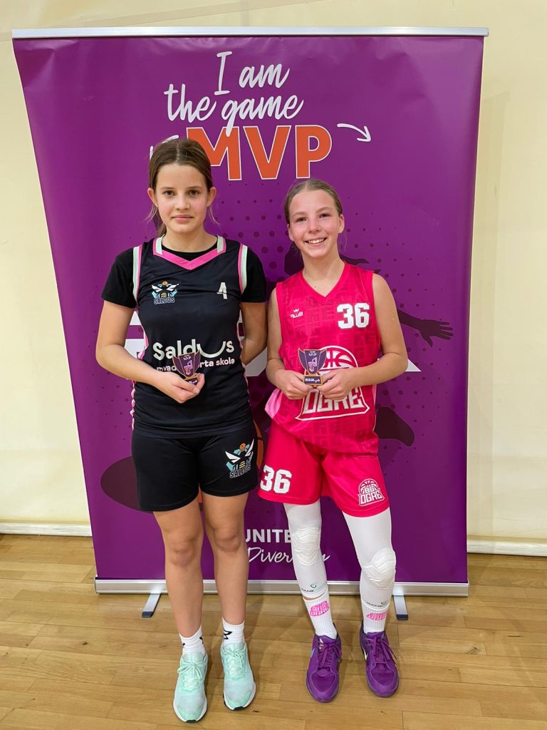 spēlētājas ar MVP kausiem