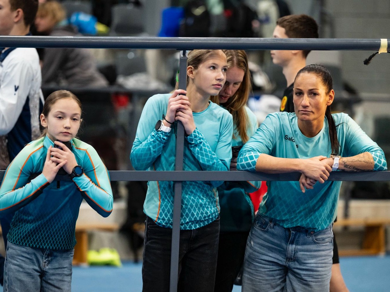 Saldus vieglatlēti U14 un U16 parāda ātrumu Valmierā