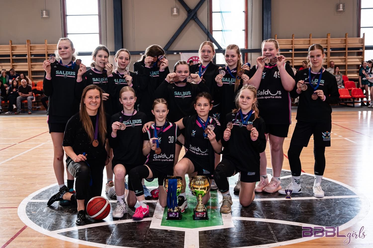 Mūsu basketbolistēm bronzas medaļa Baltijas Basketbola līgas 4.posmā
