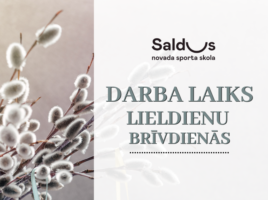 Informācija par darba laiku Lieldienu brīvdienās