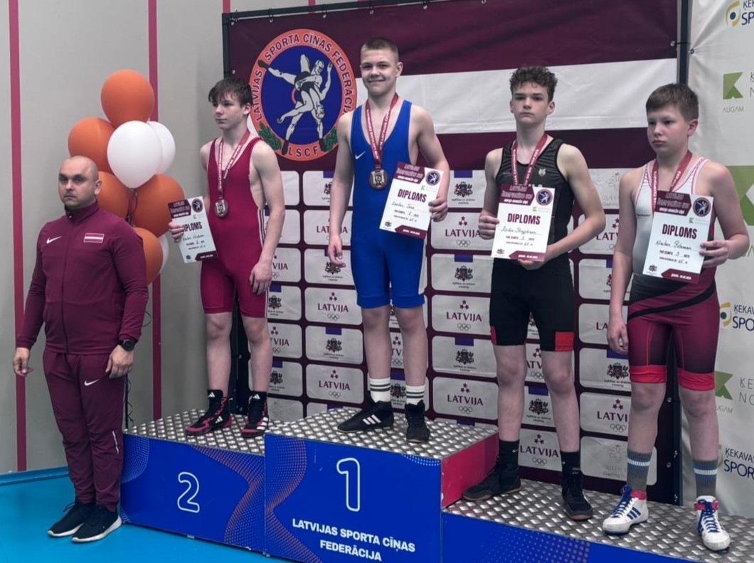 Everts Tone izcīna zeltu U-13 Latvijas čempionātā grieķu-romiešu cīņā
