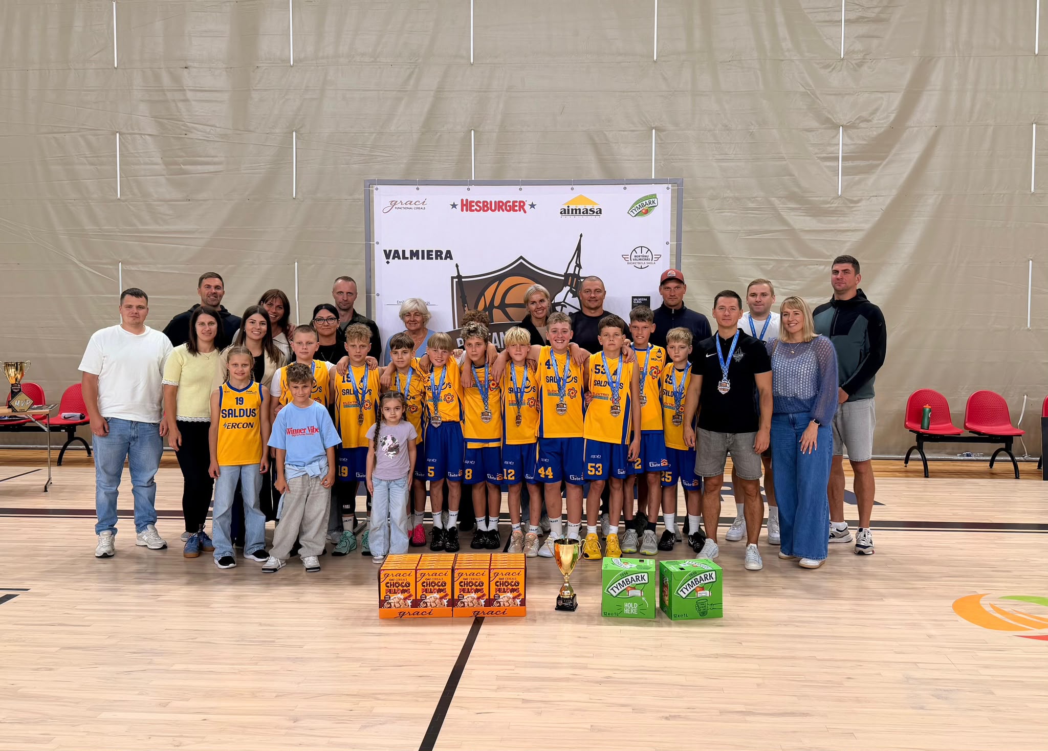 Mūsu audzēkņi izcīna 2.vietu sacensībās “Bertans Valmiera Summer Cup 2026“