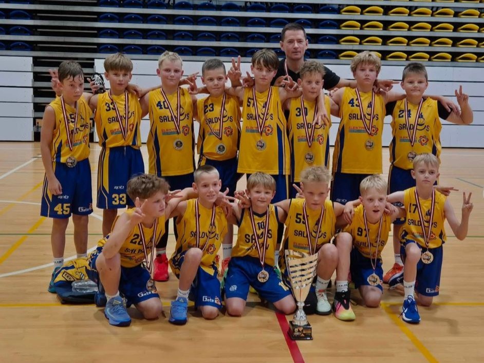 Basketbola turnīrā “Spars Cup 2026” mūsu U 11 komanda izcīnīja 2.vietu