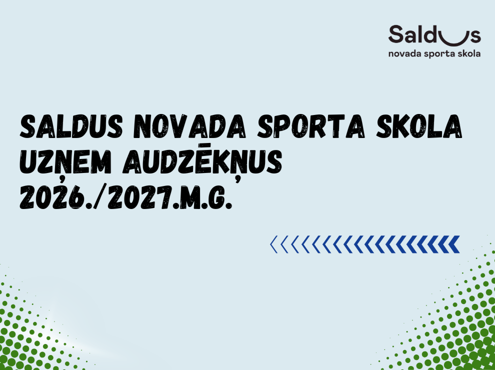 Audzēkņu uzņemšana 2026./2027.m.g.
