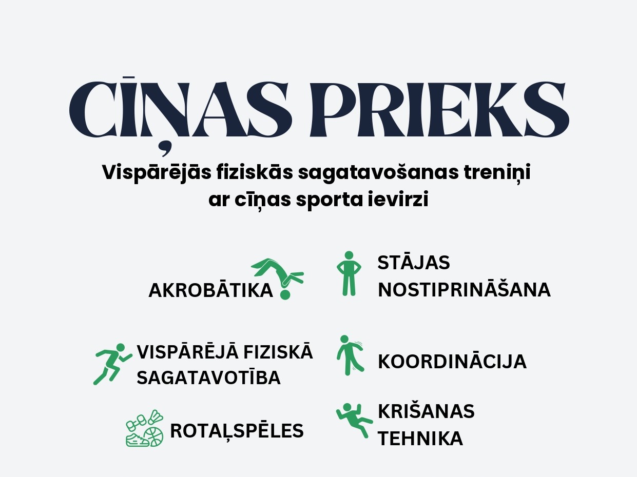 Vispārējās fiziskās sagatavošanas treniņi ar cīņas sporta ievirzi