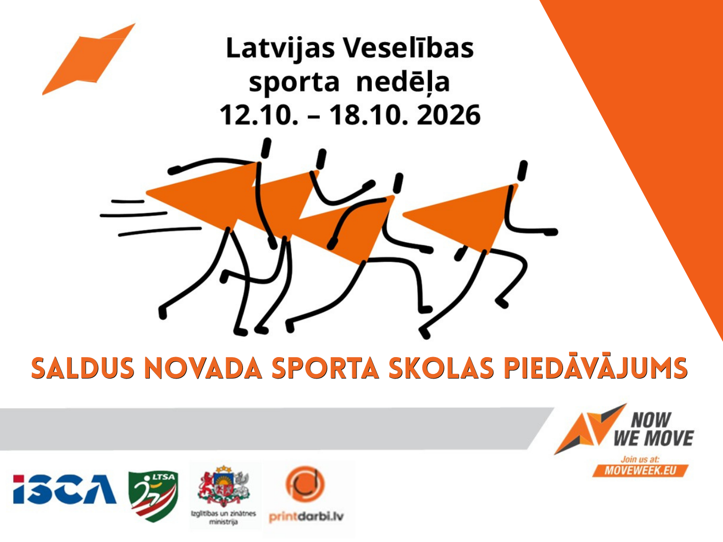 Saldus novada sporta skolas piedāvājums Veselības nedēļas ietvaros