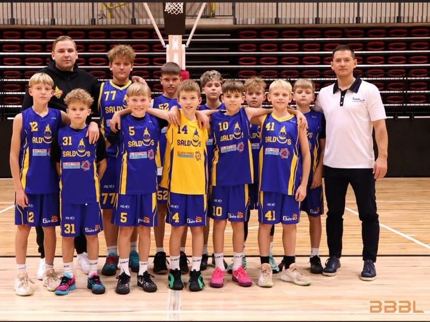 Saldus U 12 komanda piedalījās BBBL 1.posmā