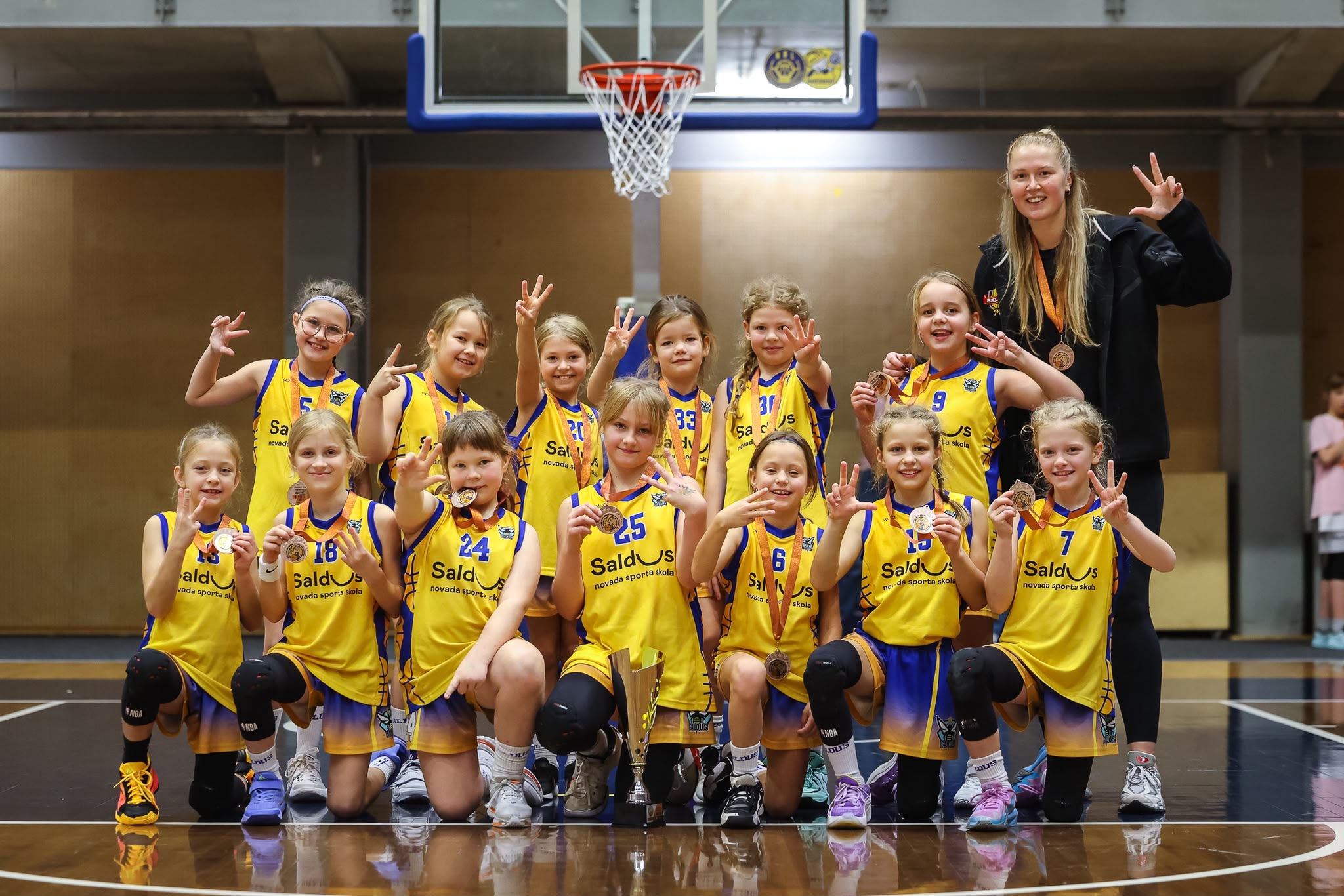 SNSS U10 komanda Līvijas Alpes-Lūkas piemiņas kausā izcīna 3.vietu